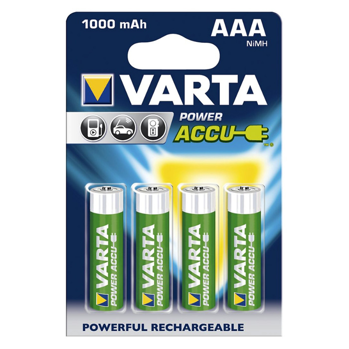 HR03, AAA, 1000mAh Blister*2, NiMH, 56763